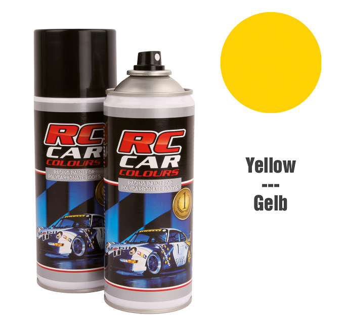 Peinture lexan jaune Nr 019 150ml