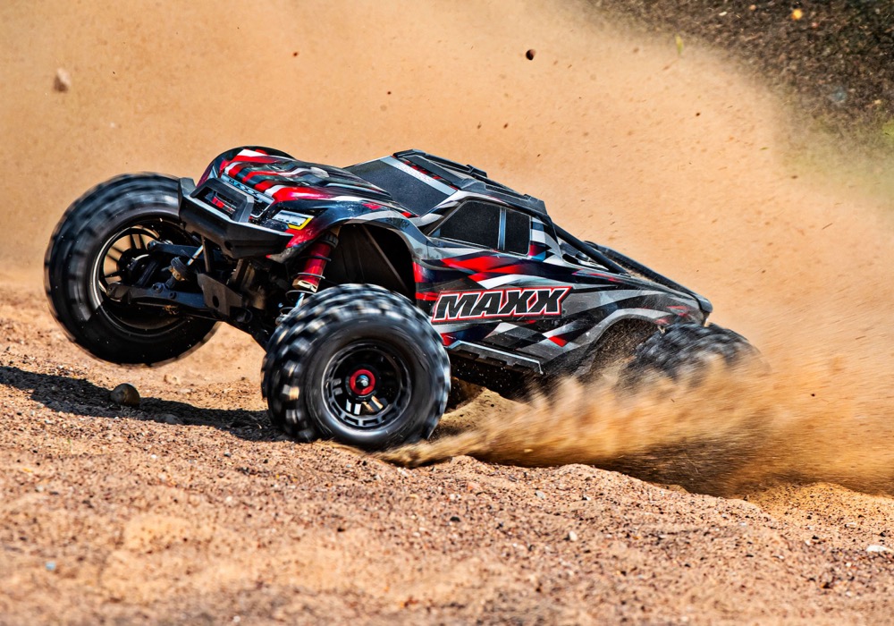 TRAXXAS MAXX 4X4 WIDEMAXX BRUSHLESS ROUGE