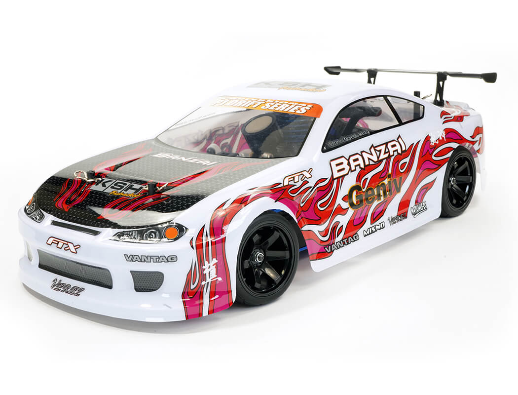 FTX BANZAI VOITURE 1/10 STREET/DRIFT THERMIQUE RTR FTX5534W