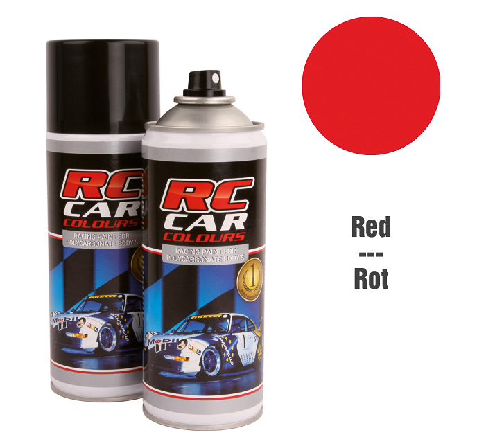 Peinture lexan rouge Nr 110 150ml