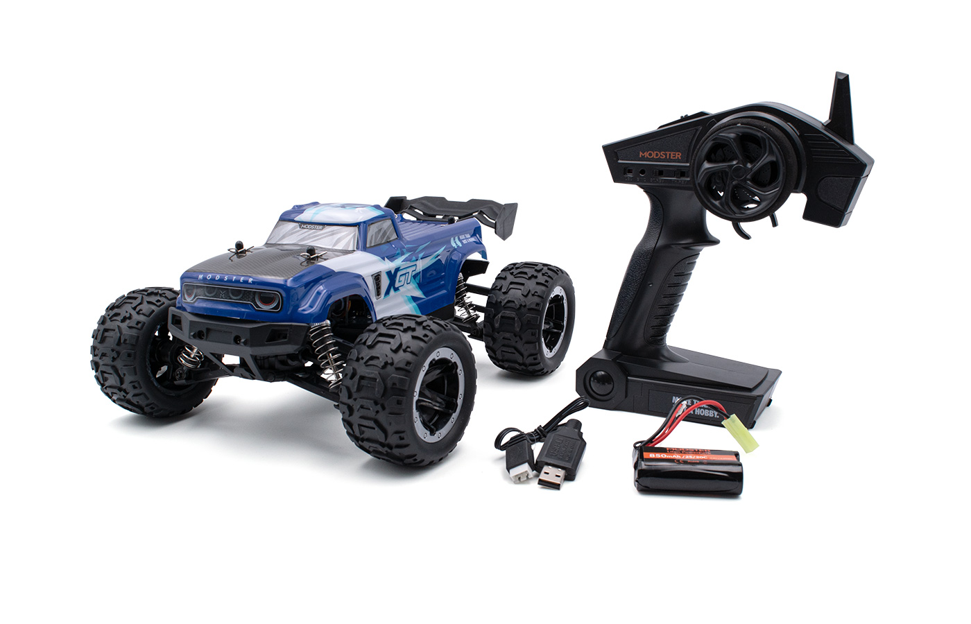 MODSTER XGT Monster Truck Brushed 4WD 1/16 RTR - MD11488