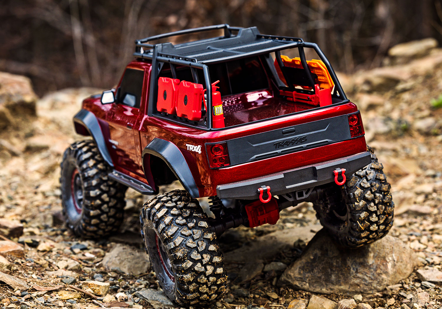 PACK ECO 100% RTR TRX-4 SPORT HIGH TRAIL ROUGE LIPO 3S 5000 MAH CHARGEUR TRAXXAS SAC OFFERT