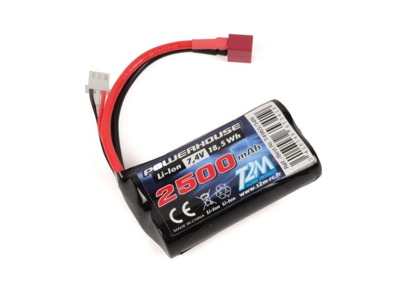 Batterie 7,4V 2500 mAh T2M Buster/stormer/blazer