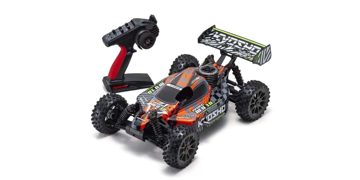	NOUVEAU Kyosho Inferno Neo 3.0 Buggy 1:8 RC thermique KE21SP RTR - Rouge