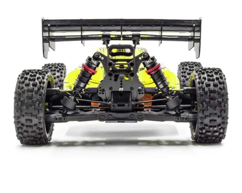 HOBBYTECH SPIRIT NXT EVO RR 1/8 BRUSHLESS JAUNE - SANS LIPO / CHARGEUR