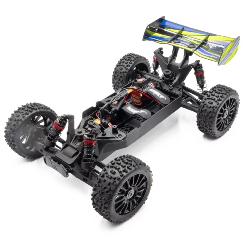 PACK ECO HOBBYTECH ROGUE BUGGY 1/8 BRUSHLESS JAUNE ACCUS ET CHARGEUR 100% RTR