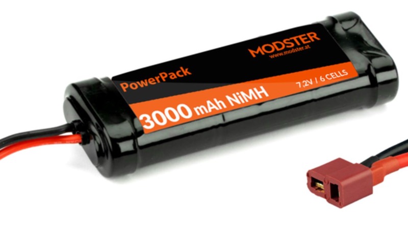 BATTERIE NIMH 7.2V 3000 mah DEANS - Modster