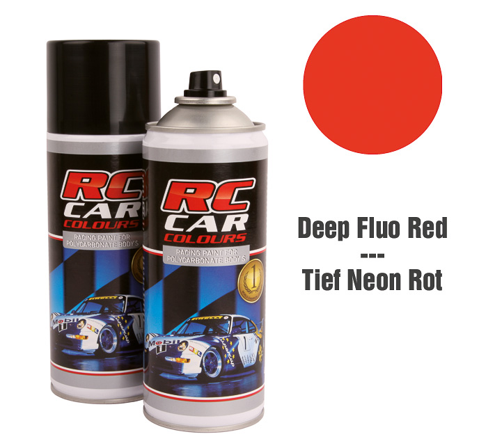 Peinture Lexan Fluo Deep Red Nr 1010 150ml