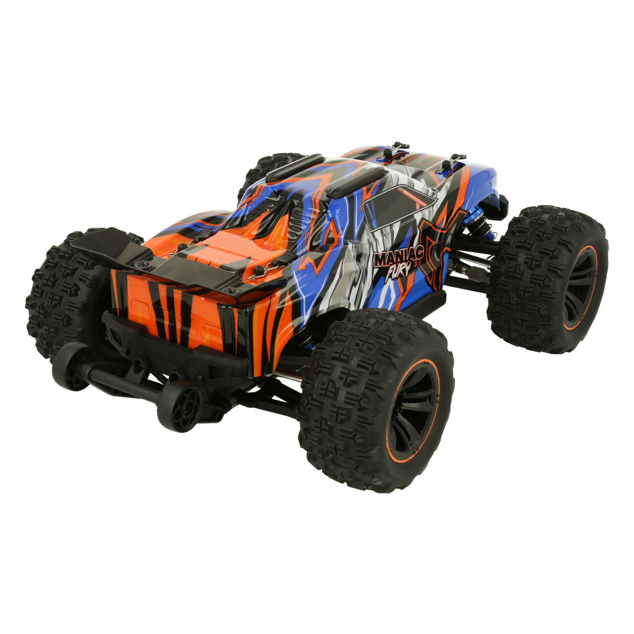 Hyper GO Fury Brushed Truggy rc 1/16 bleu et orange