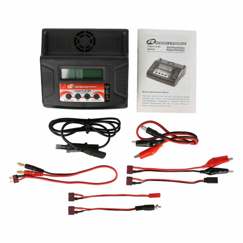 Robitronic Expert LD 80 Chargeur LiPo 1-6s 7A 80W