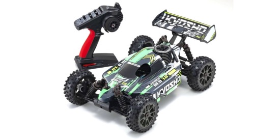 KYOSHO Buggy thermique rc inferno neo 3.0 VERT 1/8 Moteur 3,5 cc